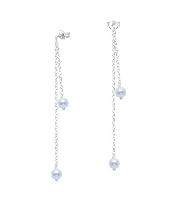 Dangling Chain Silver Earring STC-2219